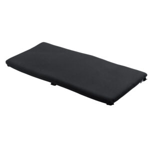 zitkussen 100 x 48cm zwart tbv bank Nature groot