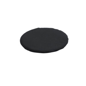 zitkussen 28cm rond zwart tbv poef Nature klein