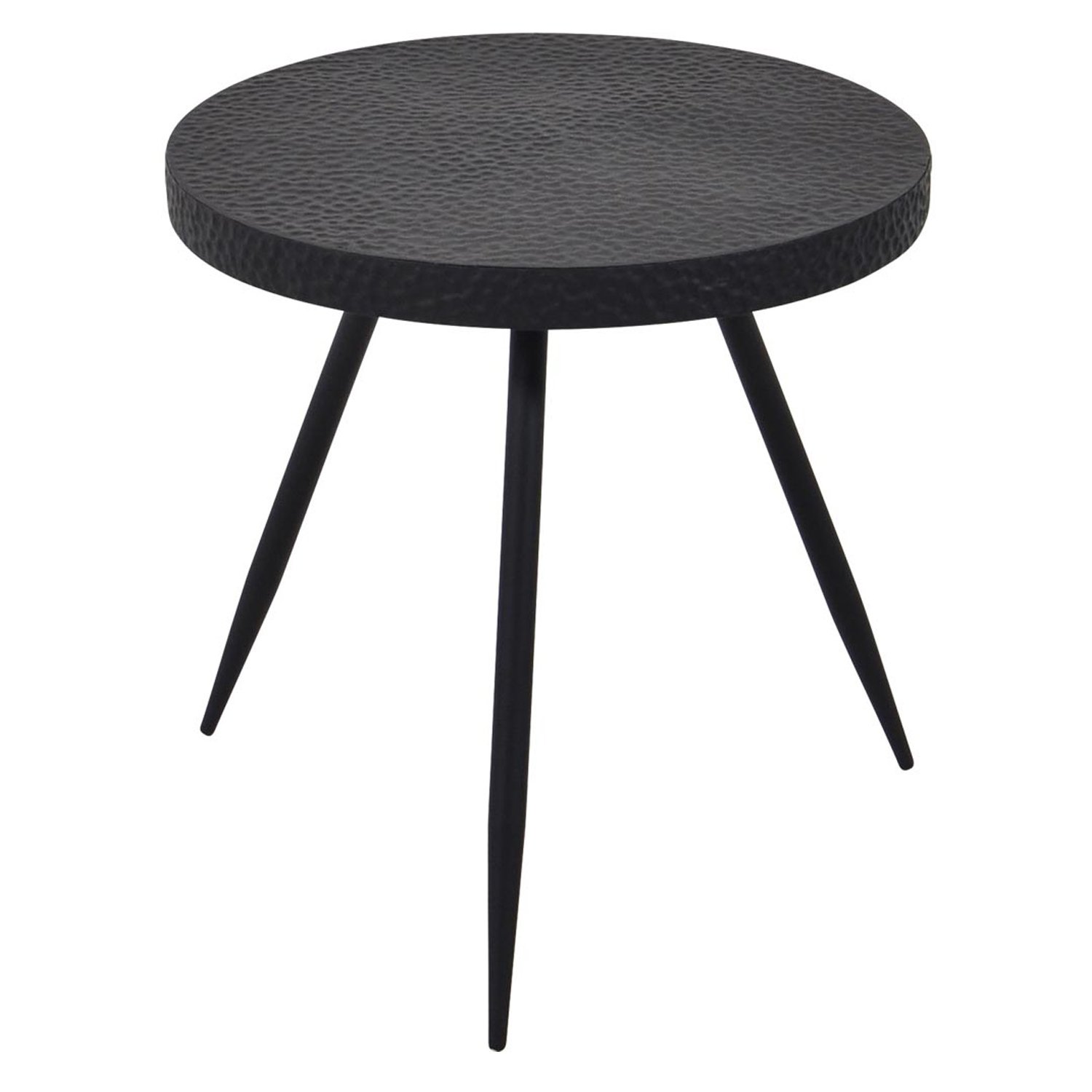 bijzettafel zwart 45cm rond hoogte 45cm bijzettafel zwart 45cm rond hoogte 45cm