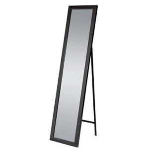passpiegel zwart 30x150cm (bxh)