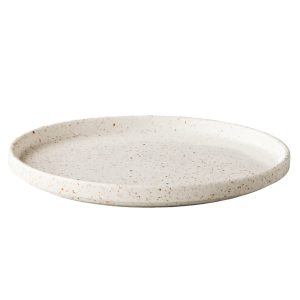 bord plat 25cm tinto cream Pure per krat 12 stuks