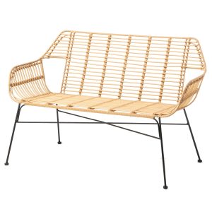 bank 2-zits Nature zithoogte 43cm