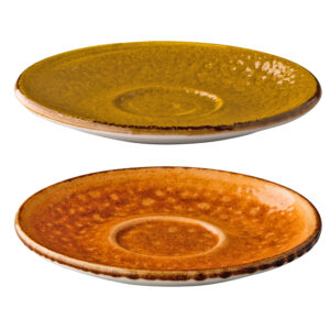 koffieschotel 15cm assorti Indian per korf 30 stuks