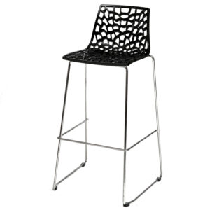 barkruk / barstoel Spark black zithoogte 79cm