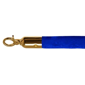 afzetkoord blauw (goud) 150cm