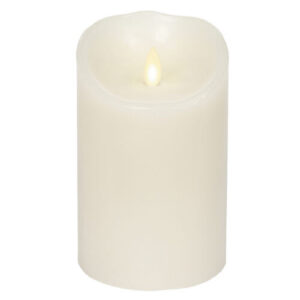 led kaarsen wax wit 7,5cm doorsnede hoogte 8 tot 18cm 100 branduren per krat 12 stuks