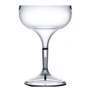 kunststof champagnecoupe cocktailcoupe 26cl per korf 16 stuks
