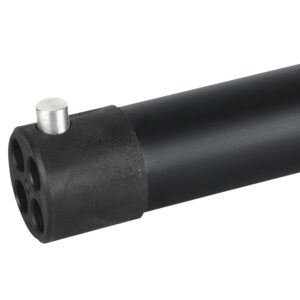 staander klein 120cm zwart tbv pipe & drape systeem
