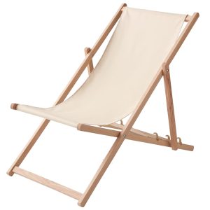 strandstoel opklapbaar naturel