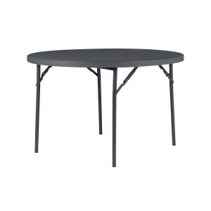 ronde tafel 120cm kunststof opklapbaar hoogte 75cm