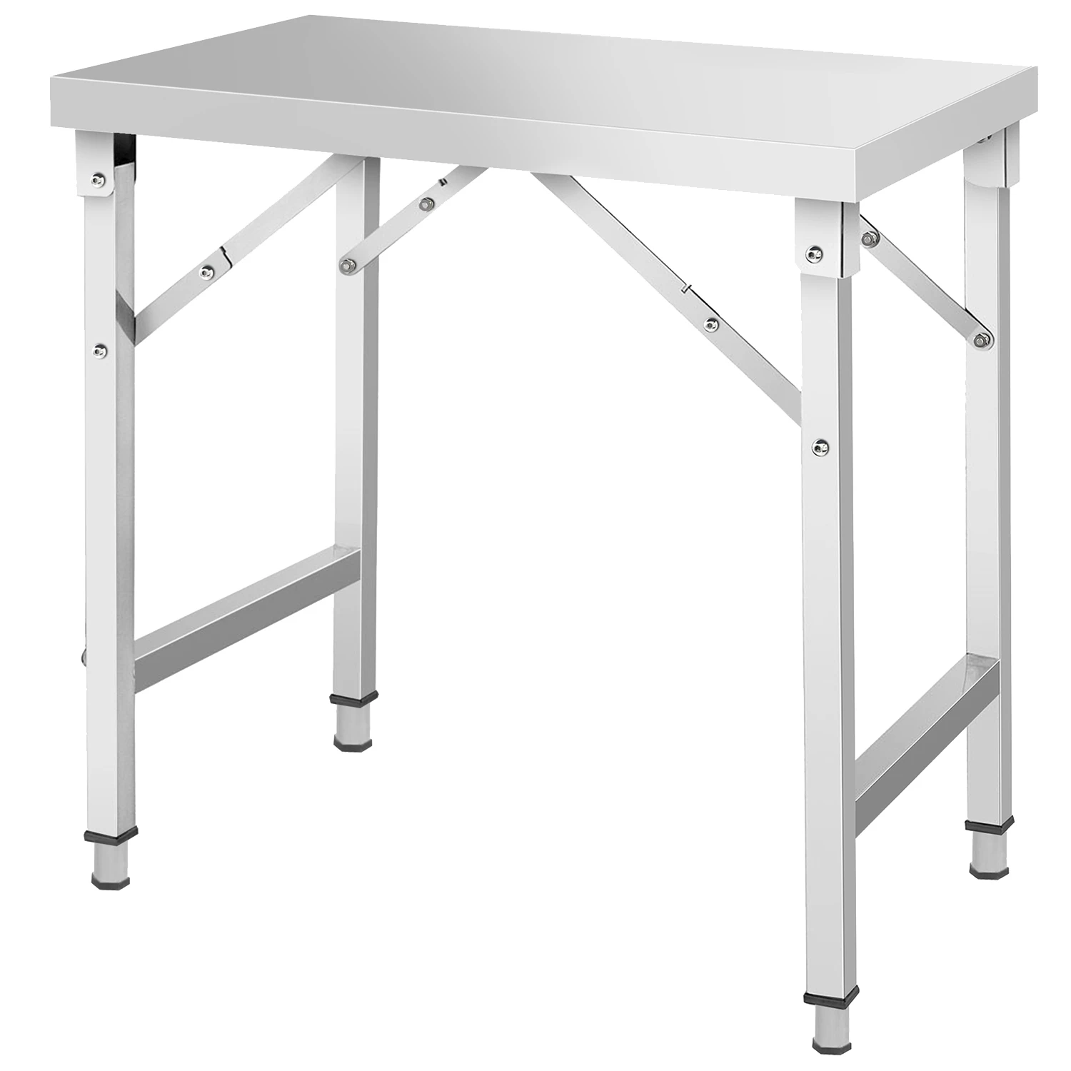 rvs werktafel klein 100x60cm opklapbaar hoogte 90cm rvs werktafel klein 100x60cm opklapbaar hoogte 90cm
