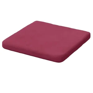 stoelkussen burgundy 40x40cm velvet