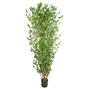 bamboe plant 200cm zonder sierpot (kunst)