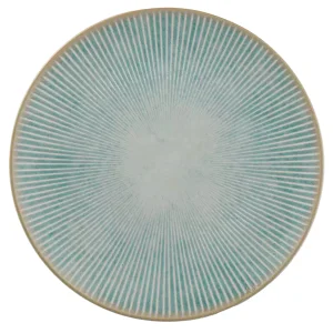 bord 24cm aqua Impress per 25 stuks
