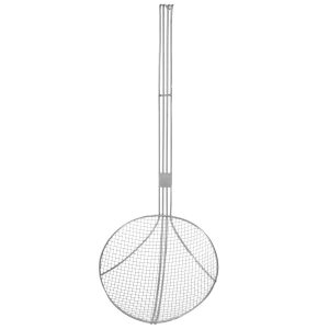 frituurschep 47cm rvs rond 16cm