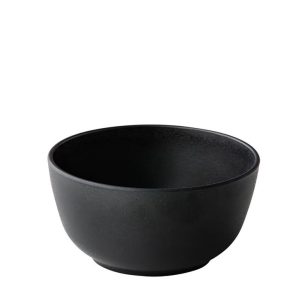 kom / schaaltje 11cm 5cm hoog zwart per krat 25 stuks